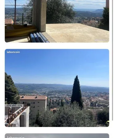 Villa sur les hauteurs de Grasse