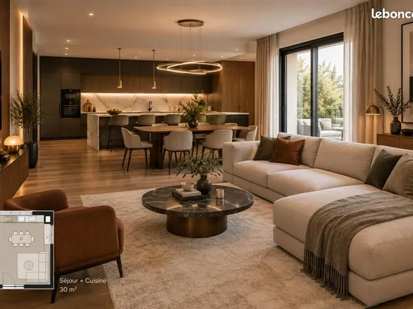 Appartement 4 pièces 104 m²