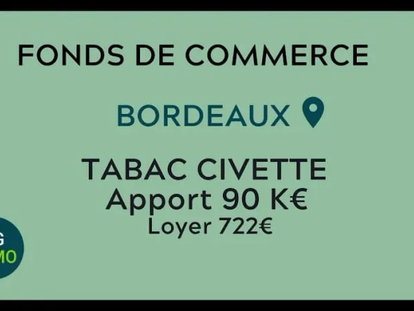 Commerce 1 pièce 43 m²