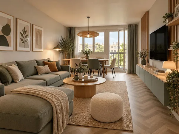 Appartement 3 pièces 63 m²