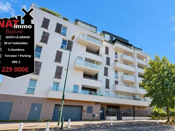 Appartement 3 pièces 57 m²