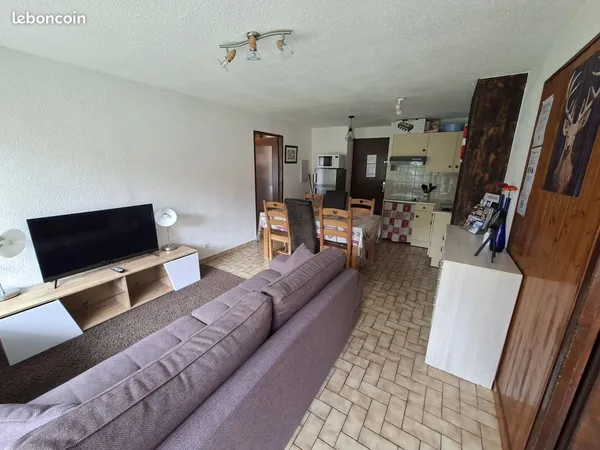 🏔️ T3 54 m² au coeur de Châtel - 2 chambres, terrasse, parking