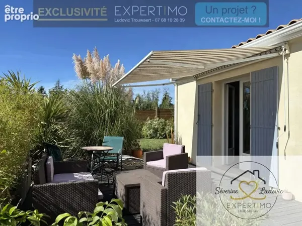Maison de plain pied de 126 m2 entre saintes et royan