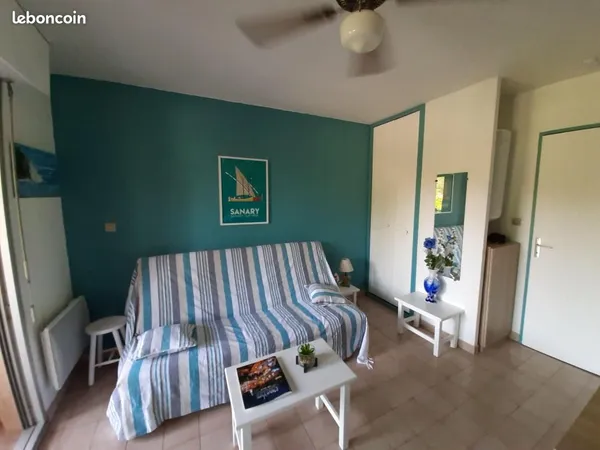 Studio 1 pièce 29 m²