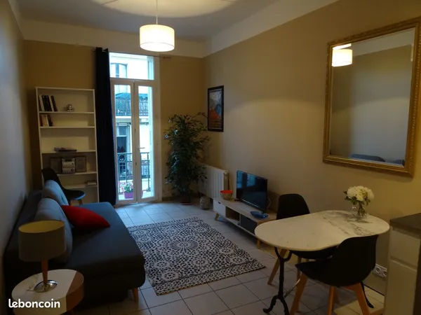 T2 meublé 50m² avec balcon - Centre ville Perpignan - 620 CC