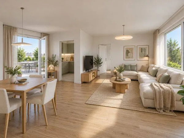 Appartement 4 pièces 84 m²