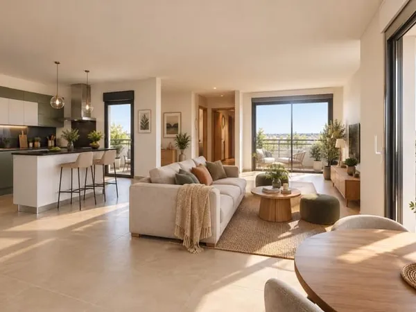 T3 BEL ESPACE DE VIE, BALCON