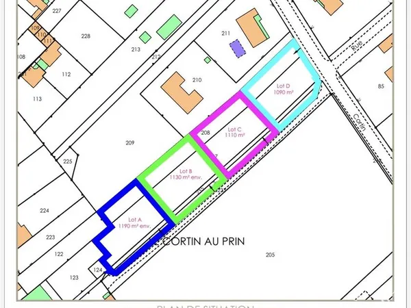 Terrain à bâtir Vente Villemoyenne   65000€