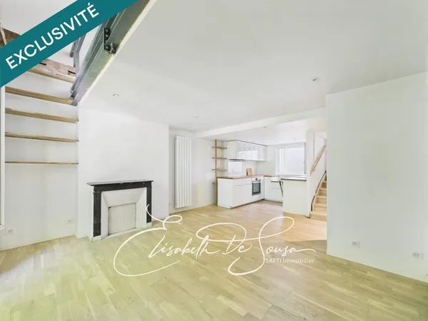 DUPLEX ATYPIQUE DE 2/3 PIECES