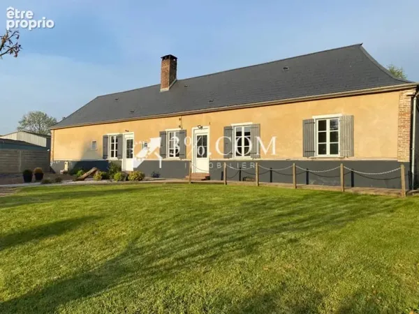 Secteur Huppy, maison 160 m2 hab 4 CH - ZERO Travaux - DP