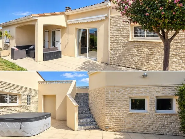 ROYAN - MAISON 5 PIECES- GRAND GARAGE - 500M COMMERCES - AU