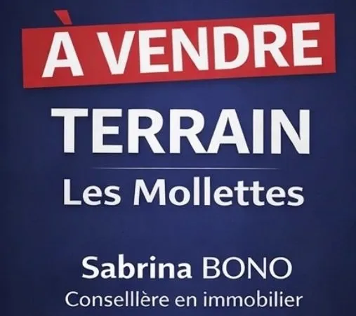 Terrain à bâtir Vente Les Mollettes   133500€