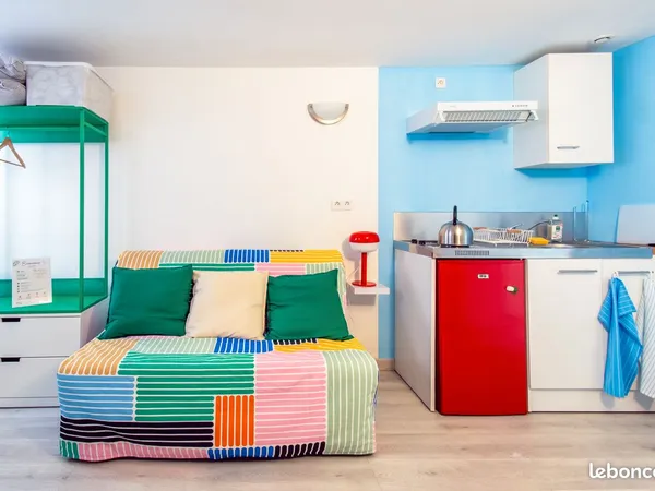 Studio meublé rénové 14 m² - Hyper centre Béziers - Spécial Étudiant