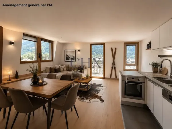 Appartement 3 pièces 58 m²