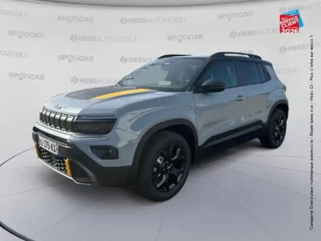 Jeep Avenger 1.2 turbo t3 145ch mhev the north face bvr6 4xe