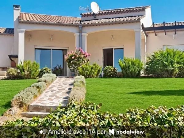 Jolie villa de plain-pied de 147m² avec garage et vue dégagée