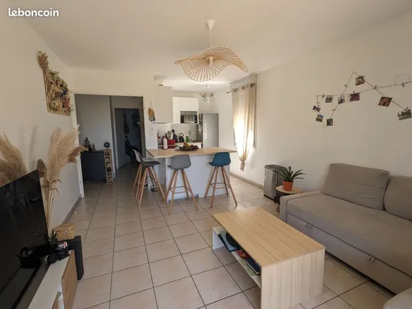 T3 meublé avec terasse