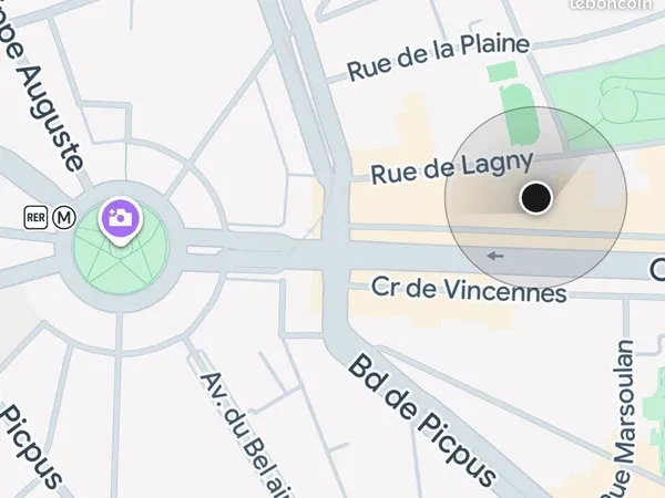 Place de parking en sous-sol