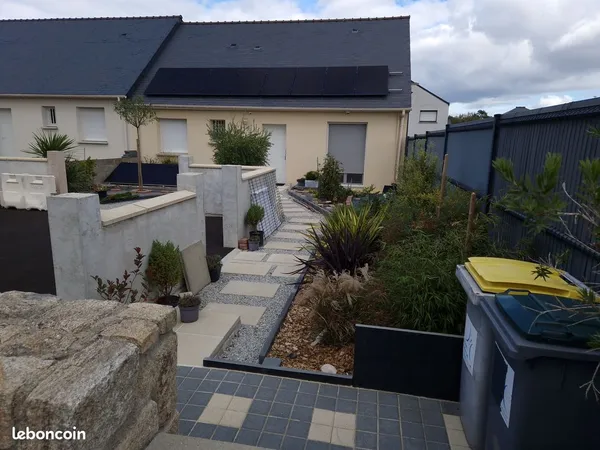 Maison plain-pied 77 m² - Kervignac - DPE A/A - Piscine - Solaire