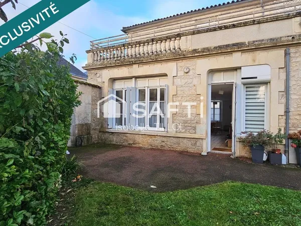 Appartement en rez de jardin
