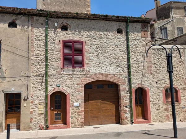 MAISON + EXTERIEURS + GARAGE + APPT T2 INDEP. - ARGELES SUR MER