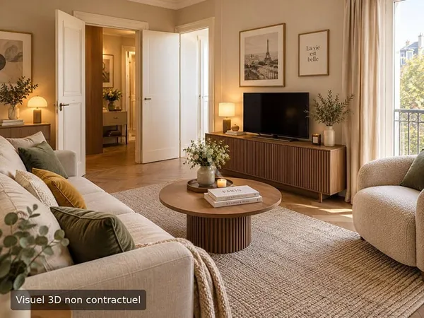 Appartement 3 pièces 70 m²