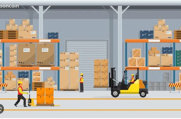 Espace de stockage / Logistique disponible 1 000 m² au Rheu (35) - 3 quais