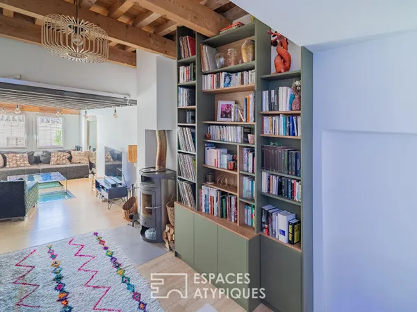 Maison de ville rénovée avec garage