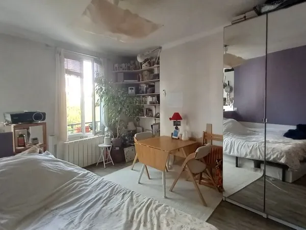 Studio paisible Paris 20e
