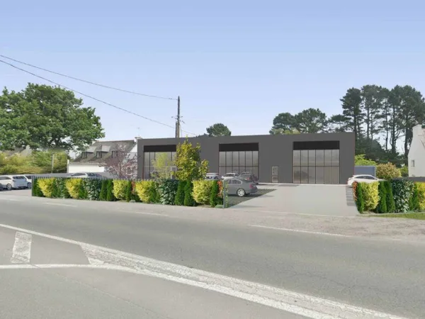 Local commercial 900 m²
