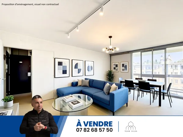 Appartement 3 pièces 76 m²