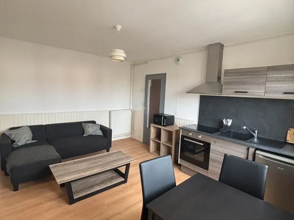 Appartement meublé avec cave et place de parking