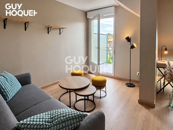 Appartement ESBLY Meublé 1 Pièce 30 m² avec coin nuit, balcon et parking !!