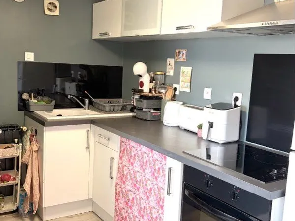 2 pièces avec parking et extérieur