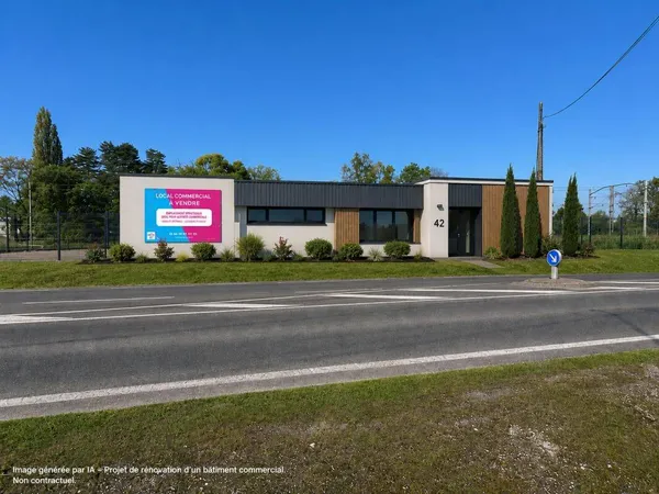 Local commercial 244 m²