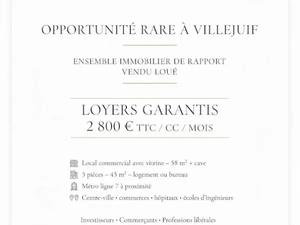 Immeuble 6 pièces 103 m²