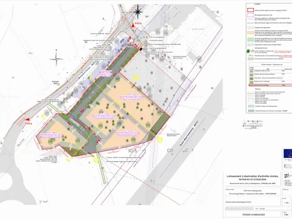 Terrain 3393 m²