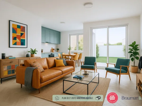5 PIÈCES de 126m² offrant 277m² de surface privative + PKG(s)