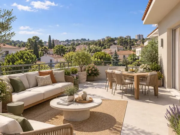 MARSEILLE 13ÈME - MAGNIFIQUE T5 AVEC TERRASSE AU DERNIÈRE ÉTAGE - DERNIÈRE OPPORTUNITÉE