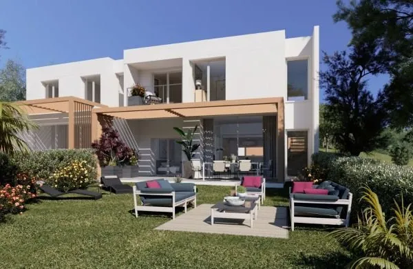 F3 65 m2 à étrenner avec terrasse 40 m2 et 2 parkings