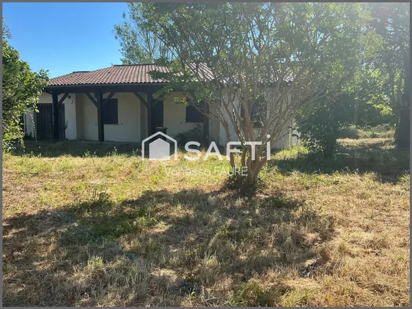 Découvrez une maison à fort potentiel sur belle parcelle de 950 m2