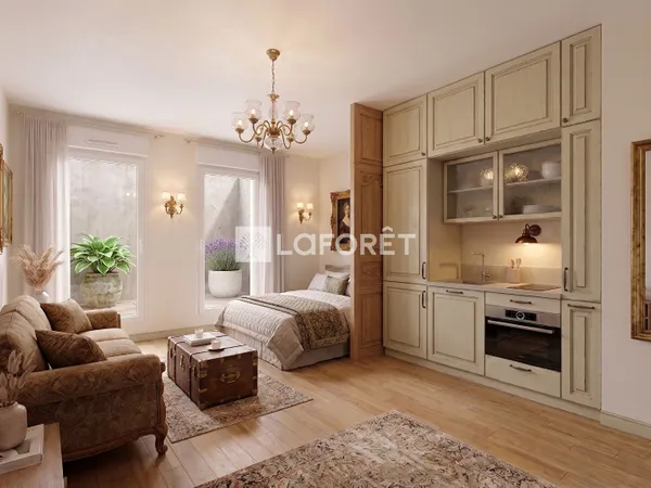 Appartement 2 pièces 39 m²