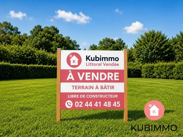 Jard-sur-Mer Terrain à bâtir 267 m² Libre de construc