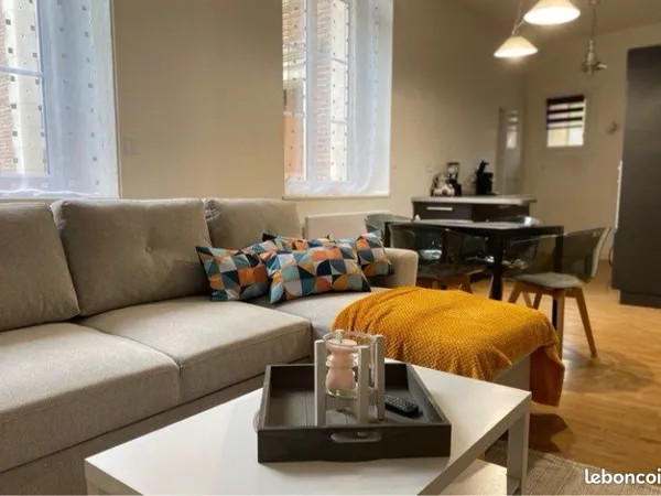 Appartement meublé à louer Noyon centre