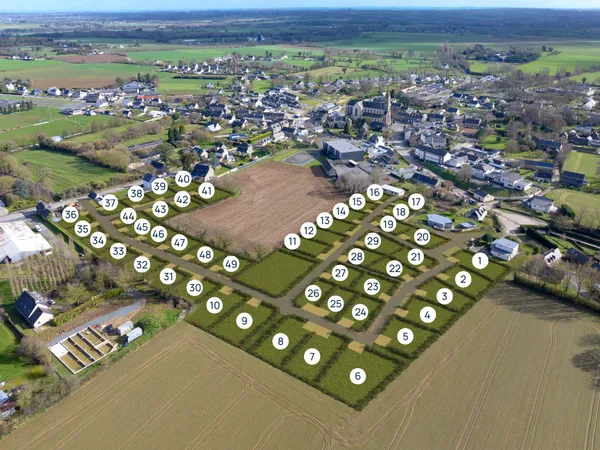 Terrain en lotissement 339 m²