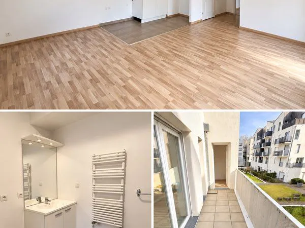 Nantes Saint-Joseph de Porterie - T3 de 65 m² avec balcon et garage