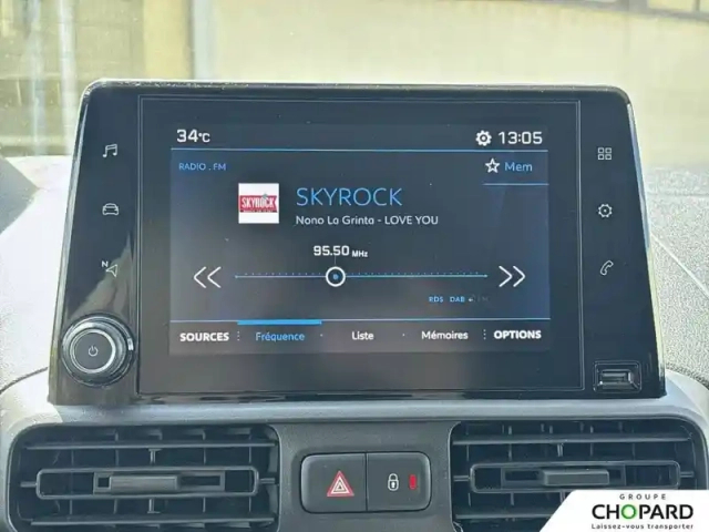 Peugeot Partner fourgon m 650 kg bluehdi 100 s&amp;s bvm6 — photo 14
