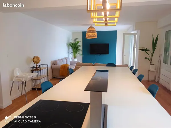 Appartement 4 Chambres 10 personnes - hyper centre saint Nazaire