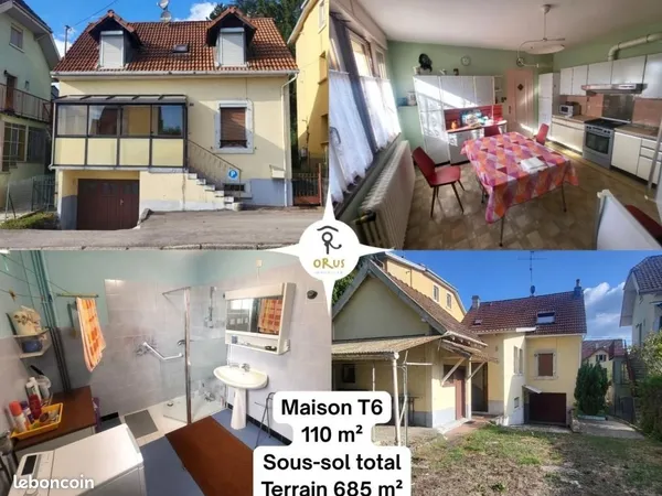 Maison 6 pièces 110 m²