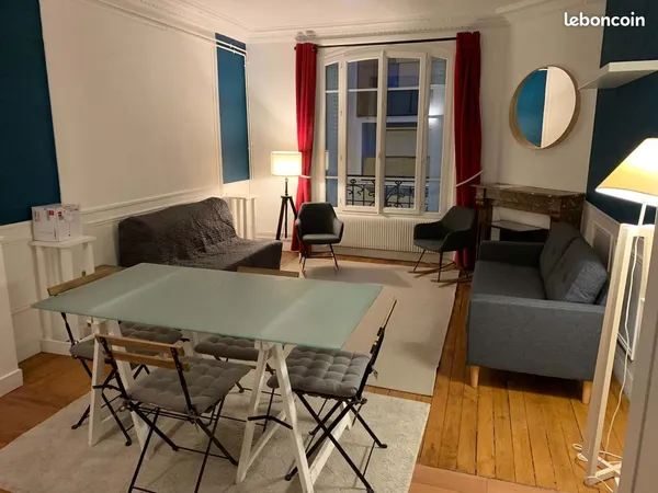 Appartement meublé 72m2 refait à neuf - charme de l'ancien